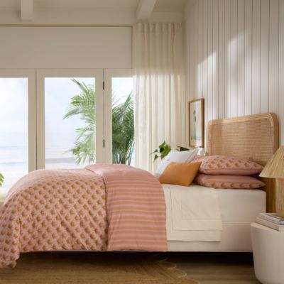 Edna Reversible Ginkgo Leaf Sham, Continental