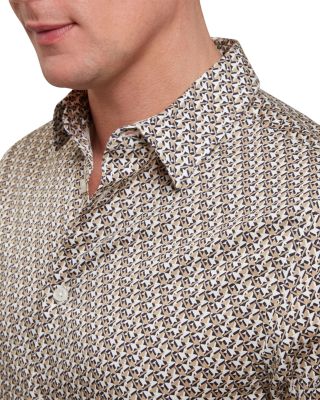 Alphais Long Sleeve Regular Fit Button Down Shirt