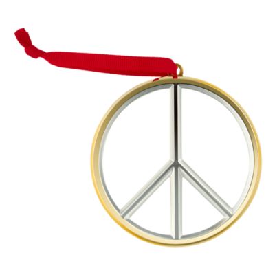 Peace Sign Ornament