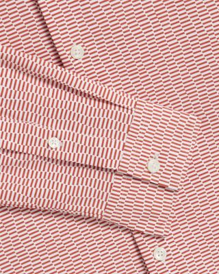 Waveys Regular Geo Print Shirt