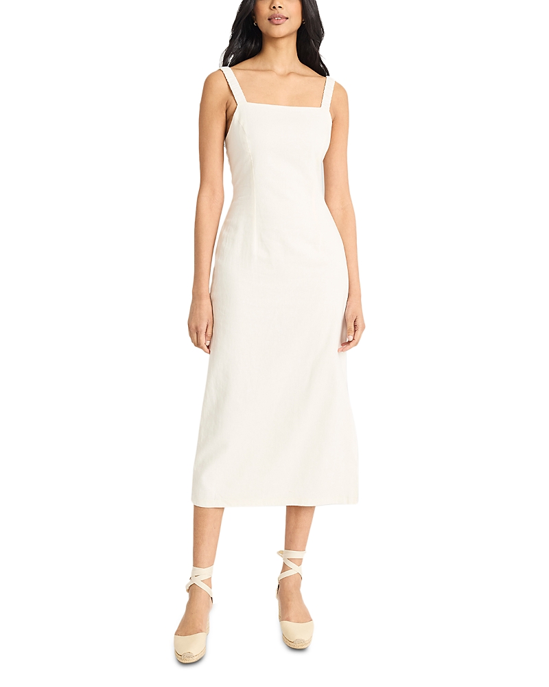 The Good Journey Side Slit Midi Dress