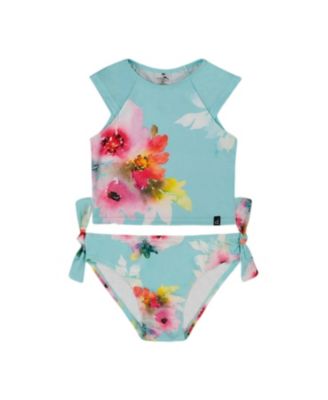 Deux par Deux - Girls' Printed Two-Piece Swimsuit - Little Kid