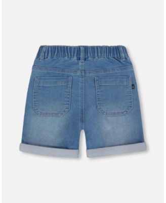 Boys' French Terry Denim Short - Little Kid, Big Kid
