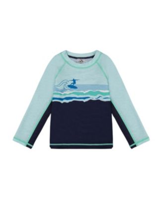 Deux par Deux - Boys' Long Sleeve Rashguard - Little Kid
