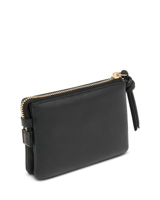 Knotted Zip Pull Purse