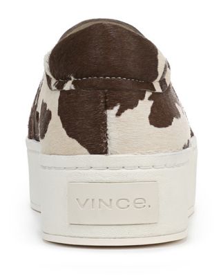 Women's Warren II Calf Hair Slip On Platform Sneakers