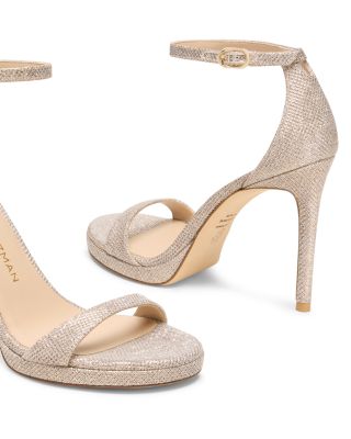 Women's Nudist Platform High Heel Sandals