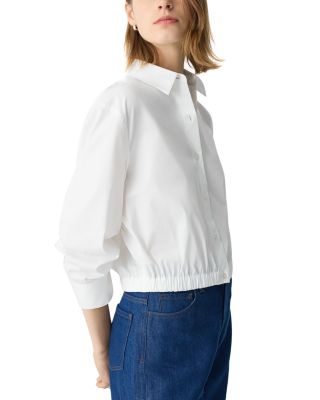 Cropped Shirt in Good Cotton