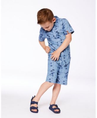 Boys' Printed Chambray Short - Little Kid, Big Kid