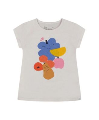 Deux par Deux - Girls' Organic Cotton Tee - Big Kid