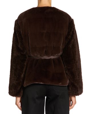 Jouillat Faux Fur Jacket