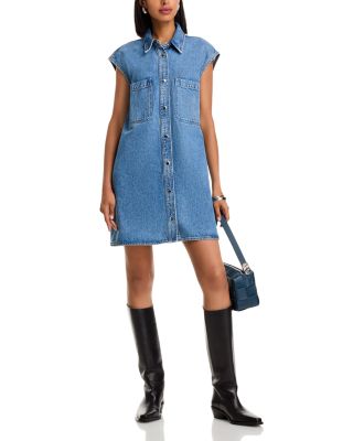 The Sleeveless Shirt Dress