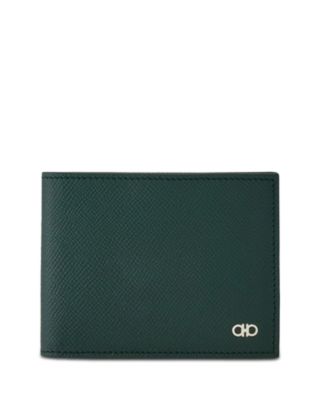Micro Gancio Leather Bifold Wallet