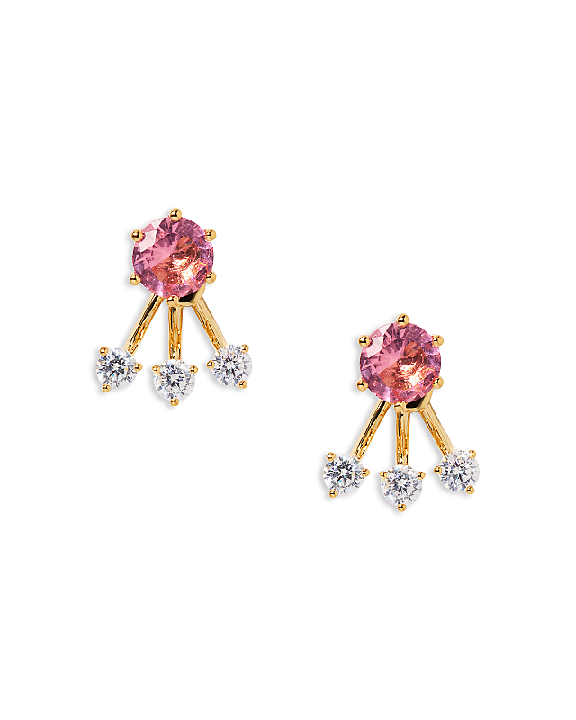 Nadri Natural Beauty Jacket Earrings