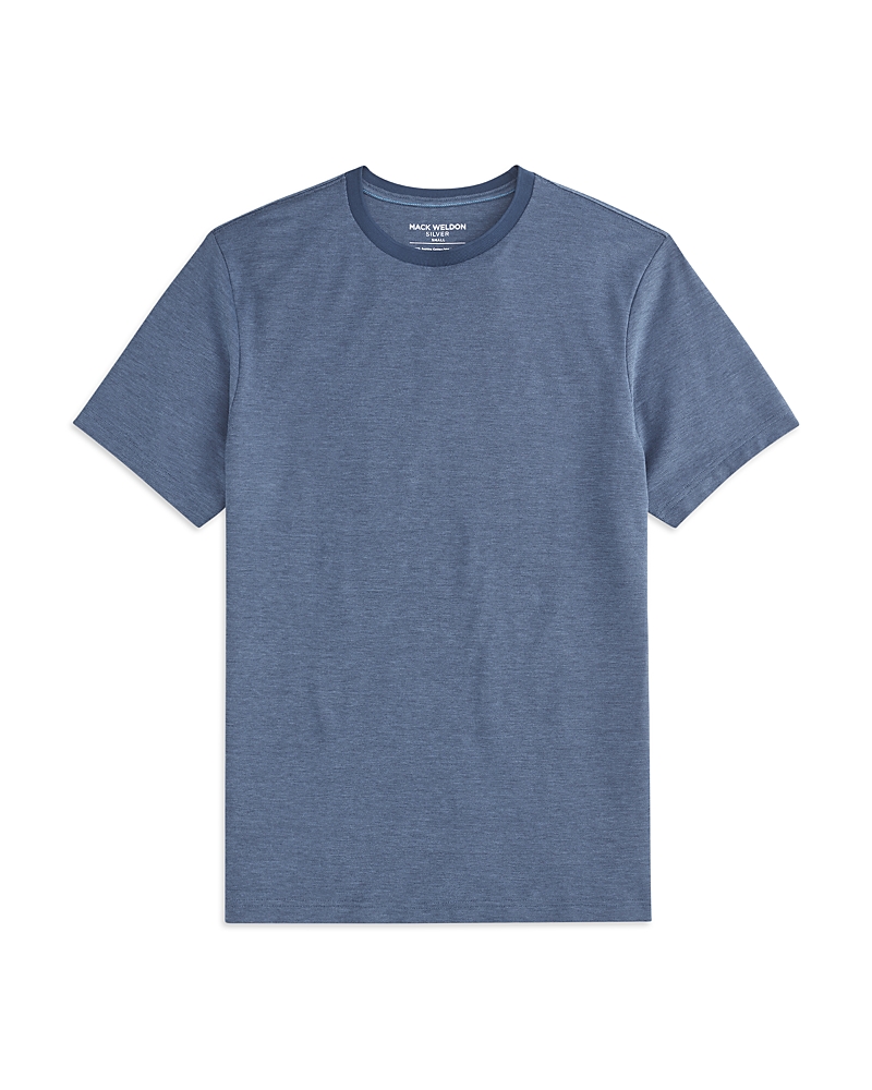 Mack Weldon Silver Pique Crewneck Tee