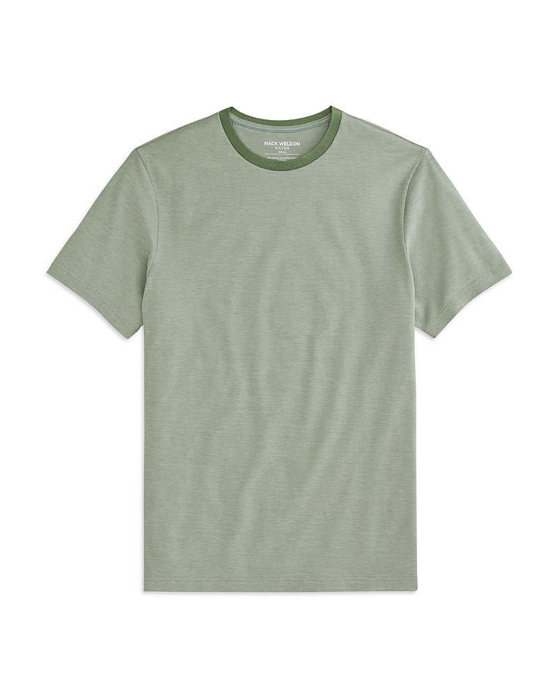 Mack Weldon Silver Pique Crewneck Tee