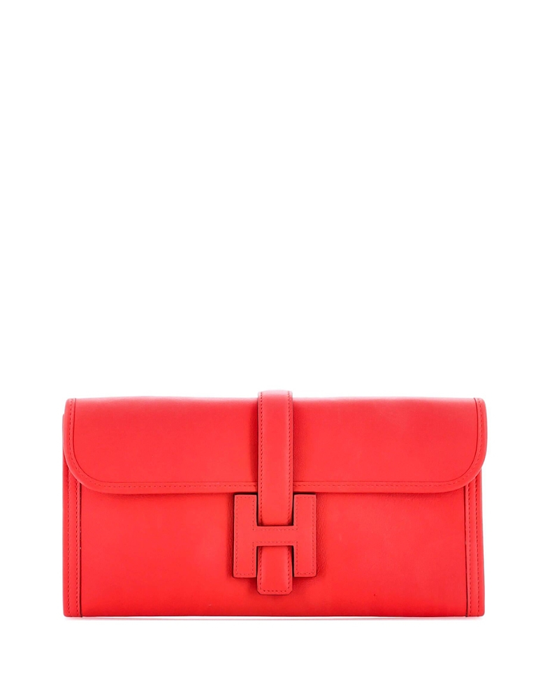 PRE-OWNED HERMES PRE-OWNED HERMES 29 JIGE ELAN CLUTCH SWIFT