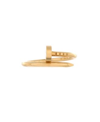 Pre-Owned Cartier Small Juste un Clou Ring 18K Gold