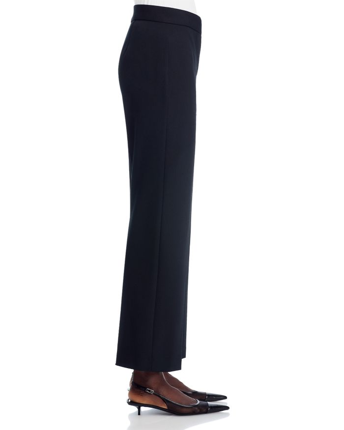 Full Novelty Buckle Wide Leg Pants