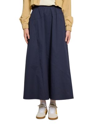 Poplin A Line Skirt
