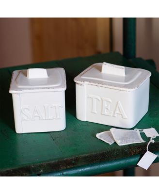 Lastra White Tea Canister