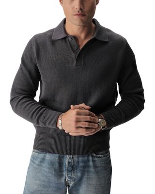 Buck Mason - Seafarer Cotton Rugby Polo Sweater