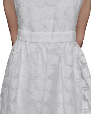 Floral Burnout Dress