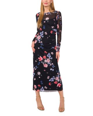 Ted Baker - Printed Mesh Column Dress