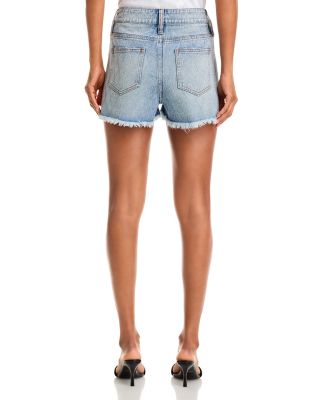 Embellished Denim Shorts - Exclusive