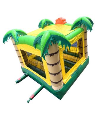  Premium Inflatable Bounce House (Without Blower) - 13 x 12 x 14.5 Foot - Deluxe Castle Big Crossover Inflatable Bouncy House Jumper Unit for Kids