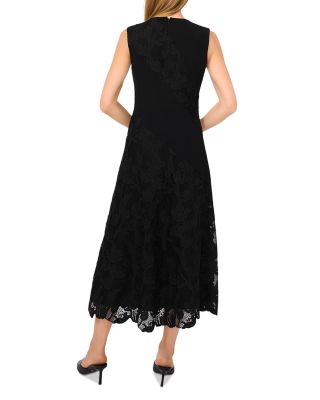 Sleeveless Lace Midi Dress