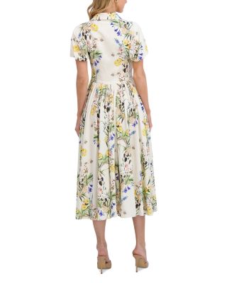 ★新品★LE’RUREGraffiti balloon sleeve dress Ted Baker Floral Balloon Sleeve Shirt Dress | Bloomingdale's