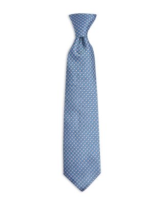 Classic Silk Geometric Tie 