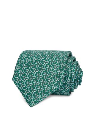 FERRAGAMO - Silk Classic Gancini Link Tie