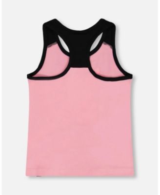  Girls' Organic Cotton Racerback Tank Top - Big Kid