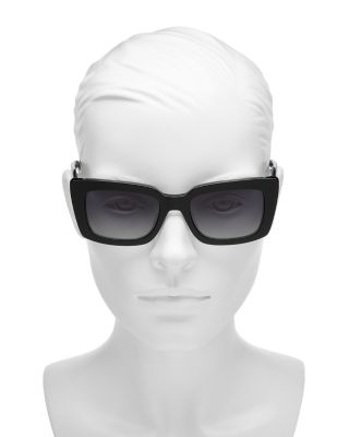 Cailin Rectangle Sunglasses, 52mm