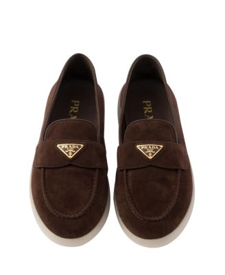 Women's Suede Leather Loafers