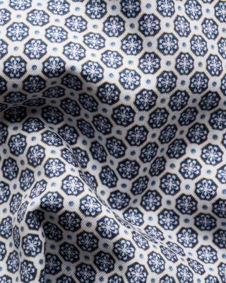 Printed Long Sleeve Button Front Shirt