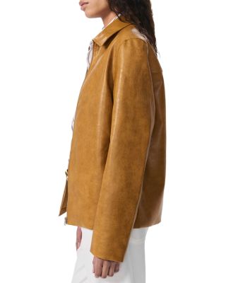 Jordie Faux Leather Jacket