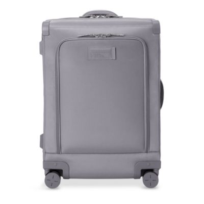 Sydney 25" Checked Rolling Suitcase, Ash