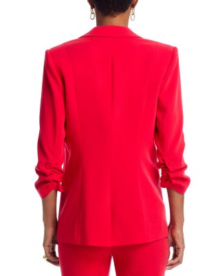 Khloe Ruched Cuff Blazer & Kerry Straight Leg Pants