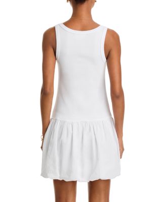 Isla Mixed Media Mini Dress