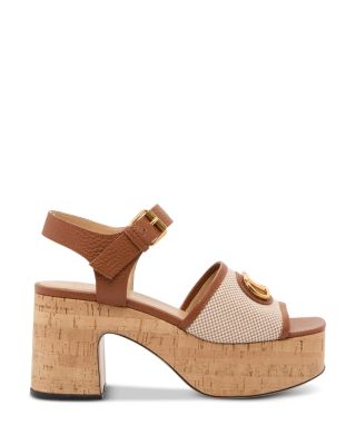 Women&#39;s VLogo Platform Sandals
