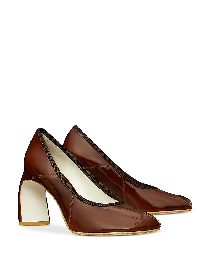 Tory Burch Women's Peep Toe 90 Pumps