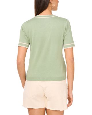 Short Sleeve Crewneck Sweater