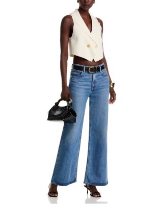 Zadie Knit Peak Lapel Vest