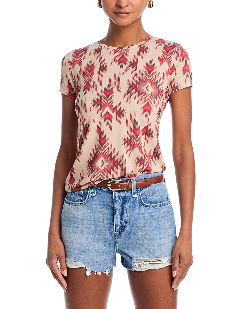 L'agence Ressi Crewneck Tee In Multi