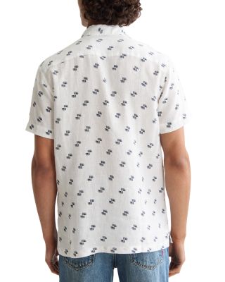 Regular Fit Short Sleeve Linen Shirt