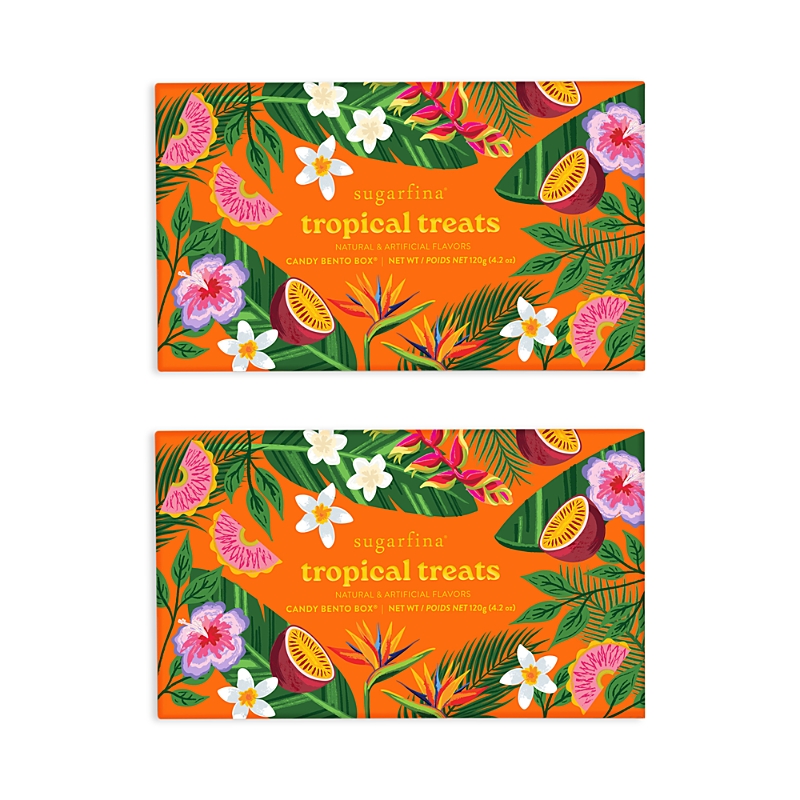Sugarfina Tropical Treats 2 Piece Bento Box Duo