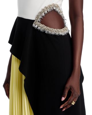 Andromeda Embellished Cutout Dress